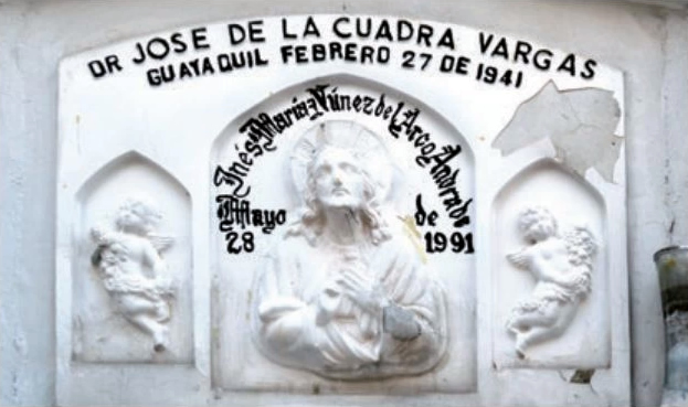 Tombstone of Jose de la Cuadra