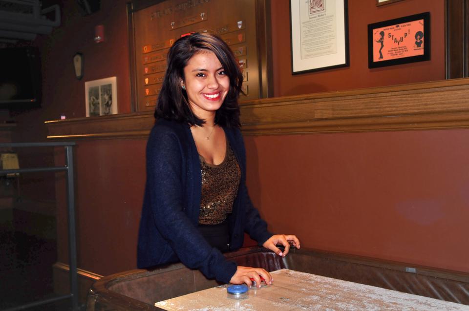 Karla Cornejo Villavicencio as a student at Harvard, circa 2010.